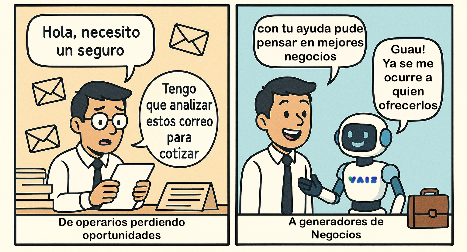 Featured image for De un email a una póliza de seguros